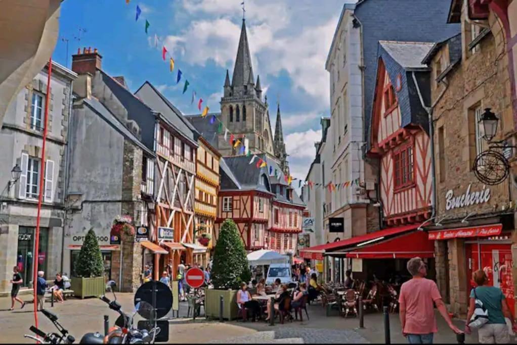 L'Incontournable, Centre Ville Petit Parking Wifi Linge En Option Ванн Екстер'єр фото